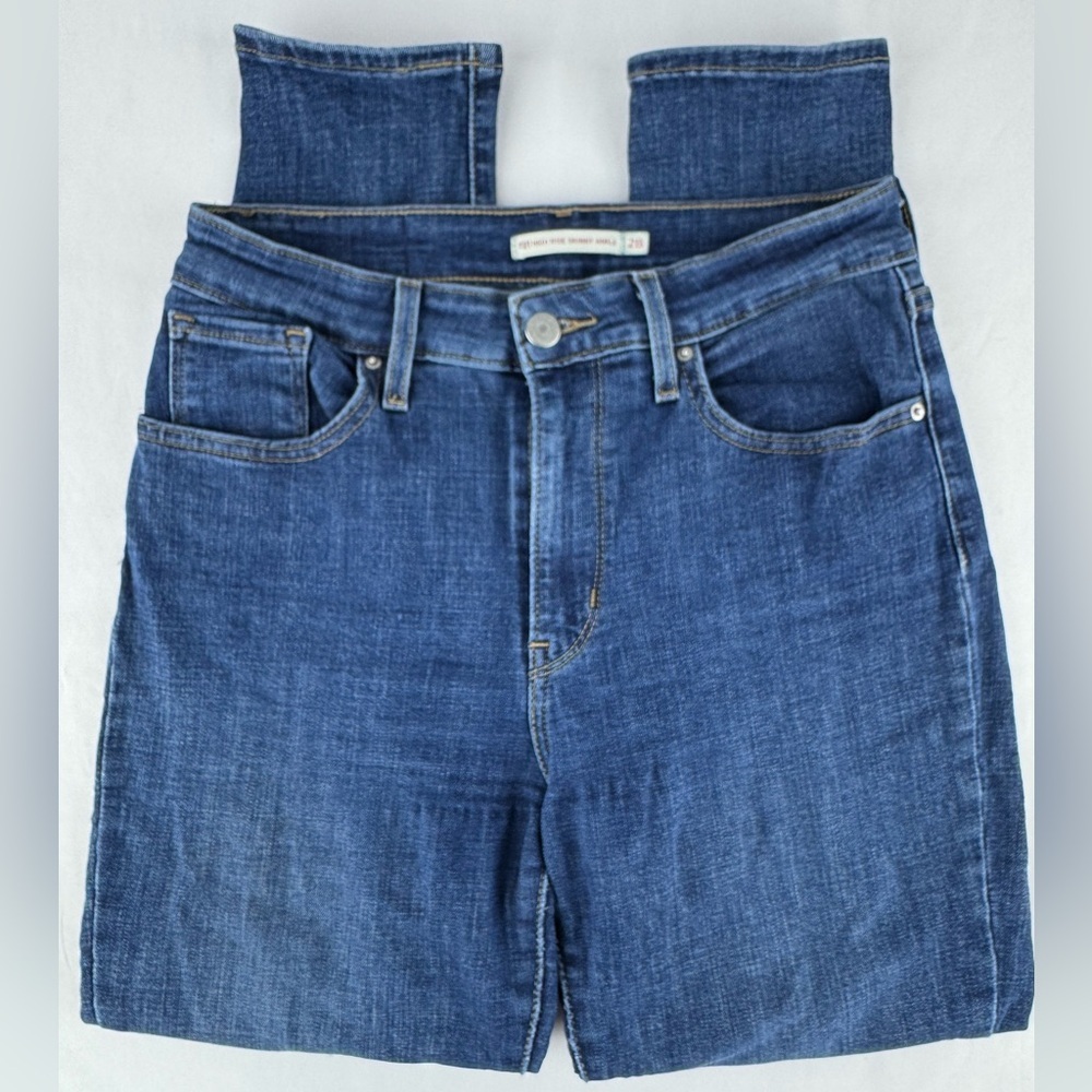 Levi’s High Rise Skinny Ankle Denim Jeans